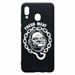 Чехол для Samsung A20 Pudge Fresh Meat