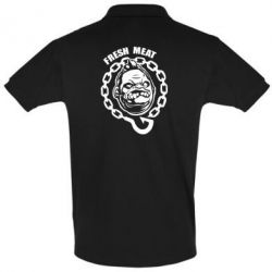 Мужское поло Pudge Fresh Meat - PrintSalon