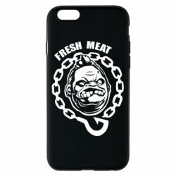 Чехол для iPhone 6/6S Pudge Fresh Meat - PrintSalon