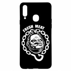 Чехол для Samsung A20s Pudge Fresh Meat-PrintSalon Чехол для Samsung A20s Pudge Fresh Meat