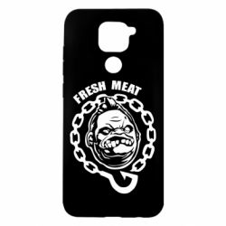 Чехол для Xiaomi Redmi Note 9/Redmi 10X Pudge Fresh Meat - PrintSalon