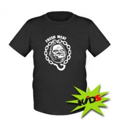 Детская футболка Pudge Fresh Meat - PrintSalon