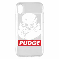 Чехол для iPhone X/Xs Pudge Obey