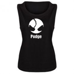 Женская майка Pudge - PrintSalon