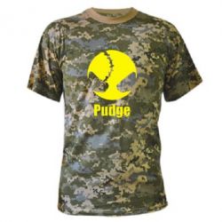 Камуфляжная футболка Pudge - PrintSalon