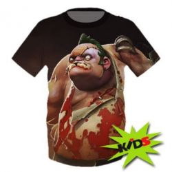 Детская 3D футболка Pudge