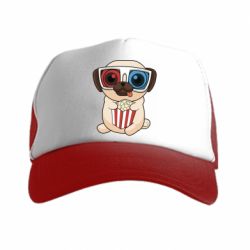 Кепка-тракер Pug at the cinema