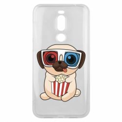 Чехол для Meizu X8 Pug at the cinema - PrintSalon