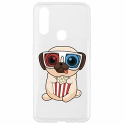 Чохол для Oppo A31 Pug at the cinema