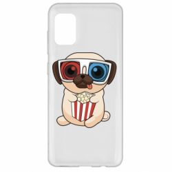 Чохол для Samsung A31 Pug at the cinema