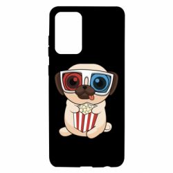 Чехол для Samsung A72 5G Pug at the cinema