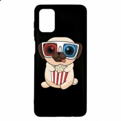 Чехол для Samsung M51 Pug at the cinema