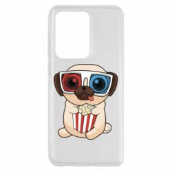 Чехол для Samsung S20 Ultra Pug at the cinema