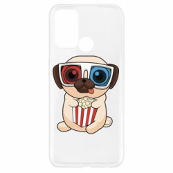 Чехол для Oppo A52/A72/A92 Pug at the cinema