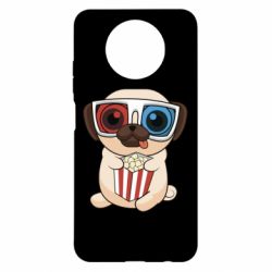 Чехол для Xiaomi Redmi Note 9 5G/Redmi Note 9T Pug at the cinema