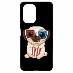 Чехол для Xiaomi Poco F3/K40 Pug at the cinema