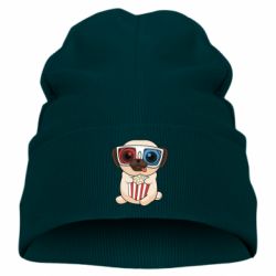 Детская шапка Pug at the cinema