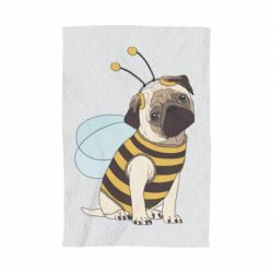 Полотенце с принтом Pug Bug - PrintSalon