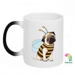 Чашка-хамелеон Pug Bug - PrintSalon