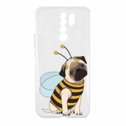 Чехол для Xiaomi Redmi 9 Pug Bug - PrintSalon