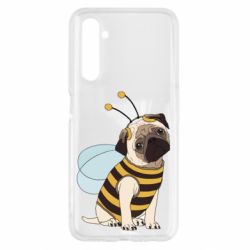 Чехол для Realme 6 Pug Bug - PrintSalon