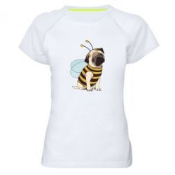Женская футболка для спорта Pug Bug - PrintSalon