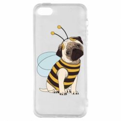 Чехол для iPhone5/5S/SE Pug Bug - PrintSalon