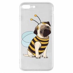 Чехол для iPhone 8 Plus Pug Bug - PrintSalon