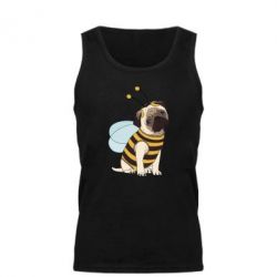 Мужская майка Pug Bug - PrintSalon