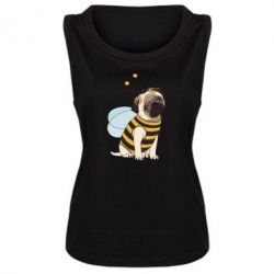 Женская майка Pug Bug - PrintSalon