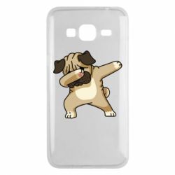 Чехол для Samsung J3 2016 Pug Swag - PrintSalon