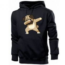 Мужское худи Pug Swag - PrintSalon