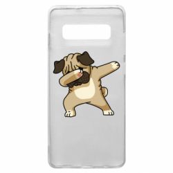 Чехол для Samsung S10+ Pug Swag - PrintSalon