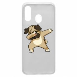 Чехол для Samsung A40 Pug Swag - PrintSalon