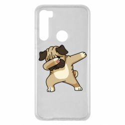 Чехол для Xiaomi Redmi Note 8 Pug Swag - PrintSalon