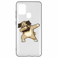 Чехол для Samsung A21s Pug Swag - PrintSalon