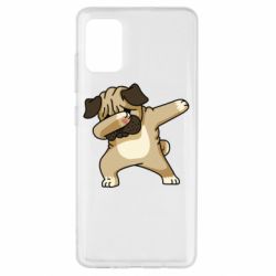 Чехол для Samsung A51 Pug Swag - PrintSalon