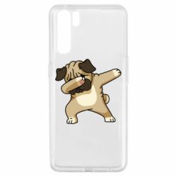 Чехол для Oppo A91/Reno3 Pug Swag - PrintSalon