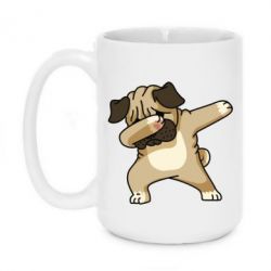 Чашка 420ml Pug Swag - PrintSalon