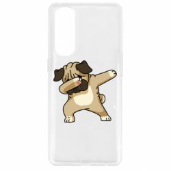 Чехол для Oppo Reno 4 Pro Pug Swag - PrintSalon