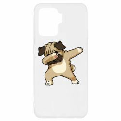 Чехол для Oppo Reno 5 Lite Pug Swag - PrintSalon