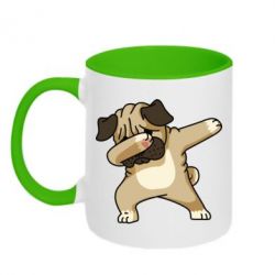 Чашка двокольорова Pug Swag