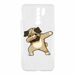 Чехол для Xiaomi Redmi 9 Pug Swag - PrintSalon