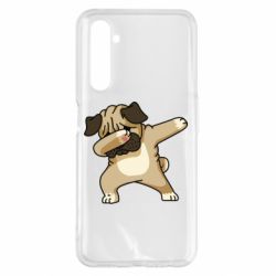 Чехол для Realme 6 Pro Pug Swag - PrintSalon