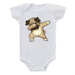 Детский бодик Pug Swag - PrintSalon