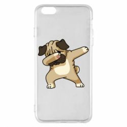 Чехол для iPhone 6 Plus/6S Plus Pug Swag - PrintSalon