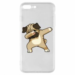 Чехол для iPhone 8 Plus Pug Swag - PrintSalon
