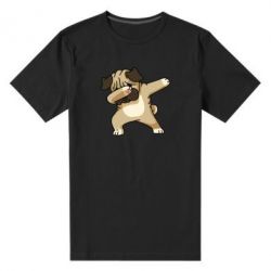 Мужская футболка премиум Pug Swag - PrintSalon