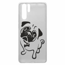 Чохол для Huawei P30 Pro Pug with big eyes - PrintSalon