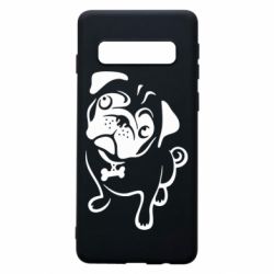 Чохол для Samsung S10 Pug with big eyes - PrintSalon